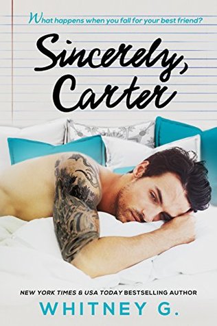 Book Cover for Sincerely, Carter by Whitney G