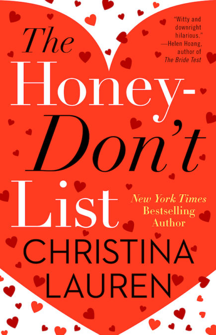 The Honey Don't List by Christina Lauren Book Cover