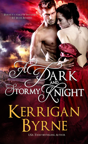 A Dark and Stormy Knight by Kerrigan Byrne book cover