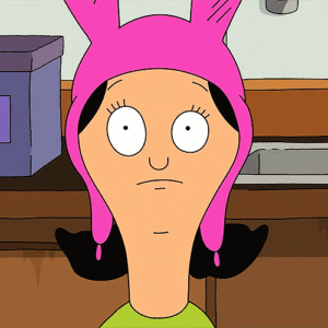 Louise from Bob's Burgers eye twitching