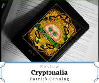 Cryptonalia by Patrick Canning (ARC Review)